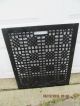 Antiqe Cast Iron Floor Wall Heating Vent Grate Heat Cover Register 22x26in Heating Grates & Vents photo 1