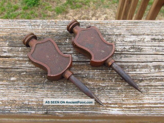 Stanley No 3 Bronze Trammel Points Old Large Size Marking Gauge Door Knobs & Handles photo