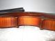 Antique Old Vintage 2 Pc Curly Maple Back Full Size Violin - String photo 3