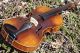 Fine Vintage Czech Violin By Emanuel Huller,  Graslitz.  Solid Build & Sound. String photo 9