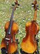Fine Vintage Czech Violin By Emanuel Huller,  Graslitz.  Solid Build & Sound. String photo 10