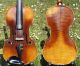 Fine Vintage Czech Violin By Emanuel Huller,  Graslitz.  Solid Build & Sound. String photo 1