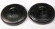 2 Antique Brass Buttons Charming Chapel Pictorial Design - 9/16 