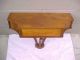 Antique Walnut Console Table Signed By Maker 1900-1950 photo 1