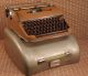 1950 ' S Olympia Deluxe Sm3 Portable Typewriter,  Functions Properly,  Case, Typewriters photo 1