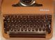 1950 ' S Olympia Deluxe Sm3 Portable Typewriter,  Functions Properly,  Case, Typewriters photo 2