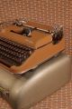 1950 ' S Olympia Deluxe Sm3 Portable Typewriter,  Functions Properly,  Case, Typewriters photo 6
