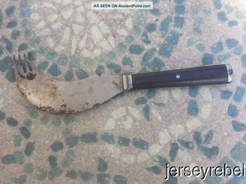 Amputee Knife & Fork - J.  Russell & Co.  Green River Works1 Other Medical Antiques photo