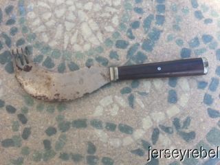 Amputee Knife & Fork - J.  Russell & Co.  Green River Works1 photo