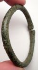 300 - 400ad Authentic Ancient Roman Bronze Bracelet Jewelry Artifact I48929 Roman photo 1