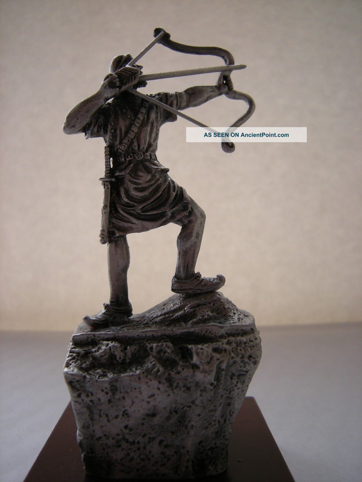 Persian Metal Sculpture Legend Myth Arash Kamangir Persia Hero The Archer Statue 