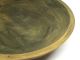 Early Turned Wood Dough Bowl Small Vtg Wooden No Burl Batter Painted Green Paint Primitives photo 5