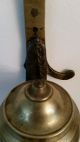 Antique Brass Hanging Grease Betty Lamp Whale Oil Primitives photo 4