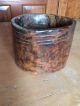 Early Antique Wooden Treen Bowl Primitives photo 4