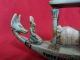 Ancient Egyptian Blue Boat Of God Anubis And Hours Egyptian photo 4