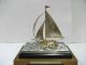 The Sailboat Of Silver970 Of The Most Wonderful Japan.  A Japanese Antique. Other Antique Sterling Silver photo 1