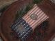 1 Primitive Americana Olde Glory July 4 Usa Flag Ornie Bowl Filler Shelf Sitter Primitives photo 3