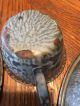 Vintage Primitive Gray Swirl Graniteware Enamelware Fry Pan,  Cups,  & Pie Tin Primitives photo 7