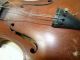 Antique Eduard Reichart Full Size 4/4 Gaspar De Salo Copy Violin W/ Bausch Bow String photo 9