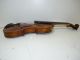 Antique Eduard Reichart Full Size 4/4 Gaspar De Salo Copy Violin W/ Bausch Bow String photo 6
