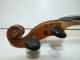 Antique Eduard Reichart Full Size 4/4 Gaspar De Salo Copy Violin W/ Bausch Bow String photo 7