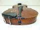 Antique Eduard Reichart Full Size 4/4 Gaspar De Salo Copy Violin W/ Bausch Bow String photo 8