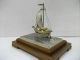 Silver980 The Japanese Treasure Ship.  130g/ 4.  58oz.  Takehiko ' S Work. Other Antique Sterling Silver photo 3