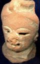 Pre - Columbian Ecuador Chorrera Culture Figure Head,  Ca;1500 - 500 Bc The Americas photo 2