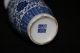 China Jingdezhen Perfect Hand - Painted Chrysanthemum Of Blue And White Porcelain Vases photo 3