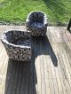 Mid Century Modern Pair Swivel Barrel Tub Chairs Milo Baughman Walnut Base Mid-Century Modernism photo 1