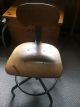 Vintage Industrial Chair/stool - Office,  Drafting,  Bar Stool,  Man Cave,  Etc. 1900-1950 photo 1