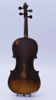 Antique Old Violin,  Case Voilini Violine Viola Violino German Germany String photo 4