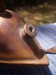 Antique Brass Child ' S Water Drinking Duck Bill Humidifier Steam Pot Hearthware Hearth Ware photo 4