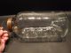 Antique Vintage Style Mcswain Jr Glass Minnow Roach Bottle Trap Signed Primitives photo 5