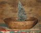 Wood Trencher Dough/candle Bowl Primitive/french Country Farmhouse Decor Primitives photo 4