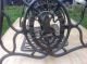 Antique 1903 Singer Sewing Machine Cast Iron Base Complete Treadle,  Legs,  Guard Sewing Machines photo 2