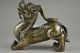 China Legend Decorate Handwork Old Copper Ferocity Pixiu (son Of Dragon) Statue Other Chinese Antiques photo 4