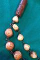 2 Antique African Trade Bead Necklace Designer Restrung For Contemporary Wear The Americas photo 5