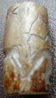 Intact Near Middle Eastern Roman Cylinder Seal Handcarved Stone Bead Stamp Roman photo 8
