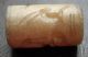 Intact Near Middle Eastern Roman Cylinder Seal Handcarved Stone Bead Stamp Roman photo 8