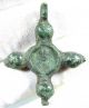 Viking Era Bronze Cross Pendant - Wearable - 1922 Roman photo 1