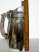 Rare Antique Primative 1873 Bennett ' S Patent Bennington Stoneware Syrup Tankard Jugs photo 8