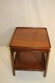 Great Chinese Chippendale Mahogany Sofa Side End Tables 1900-1950 photo 11