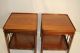 Great Chinese Chippendale Mahogany Sofa Side End Tables 1900-1950 photo 7
