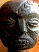 African Vintage Carved Wood Tribal Lidded Dual Head Yoruba Pende Medicine Box Other African Antiques photo 2