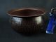 B7827:japanese Copper Finish Hammer Pattern Shapely Waste - Water Pot Kensui Other Japanese Antiques photo 4