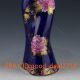 Chinese Jingdezhen Handwork Draw Peony Cheongsam Style Porcelain Vase Vases photo 3