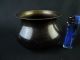 B7826:japanese Copper Shapely Waste - Water Pot Kensui,  Nakagawa Joeki Made Other Japanese Antiques photo 6