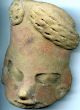 Pre - Columbian Aztec Mazapan Figure Head,  Ca; 800 - 1200 Ad The Americas photo 4