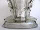 Antique,  Art Deco Walther & Sohne Smokey Glass Vase With Figures,  Windsor Vase Art Deco photo 4